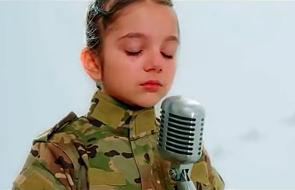 Mała Ukrainka płacze i śpiewa o wojnie. Jej "protest song" podbija internet