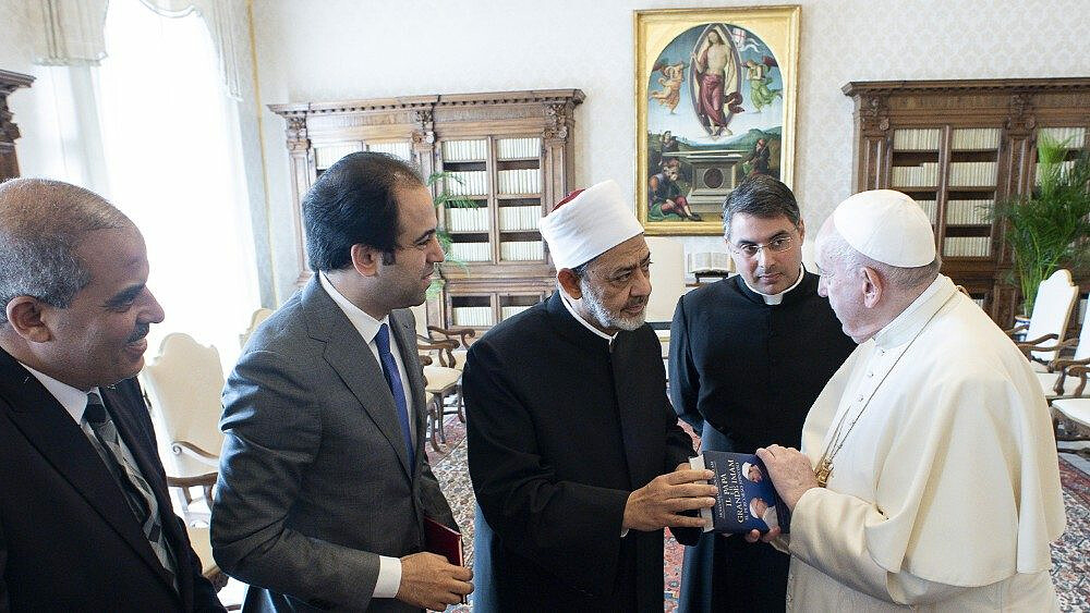 Spotkanie Franciszka z wielkim imamem Al Tayyebem w Watykanie - 4 X 2021 - www.vaticannews.va