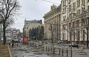 Wojna na Ukrainie. Rosyjska bomba trafiła w kurię w Charkowie