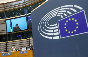Prezydent Zełenski przemówił w Parlamencie Europejskim
