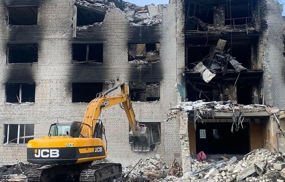 Charków: w wyniku rosyjskiej inwazji zostało zniszczonych 600 domów