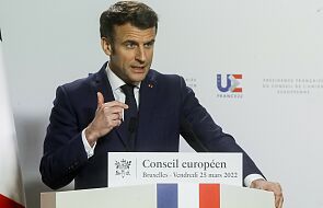 Prezydent Macron ma zastrzeżenia do przemówienia prezydenta Bidena w Warszawie