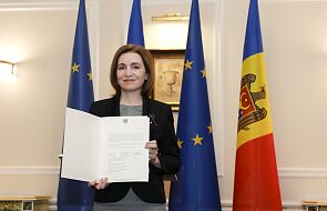 Mołdawia podpisała oficjalny wniosek o członkostwo w Unii Europejskiej