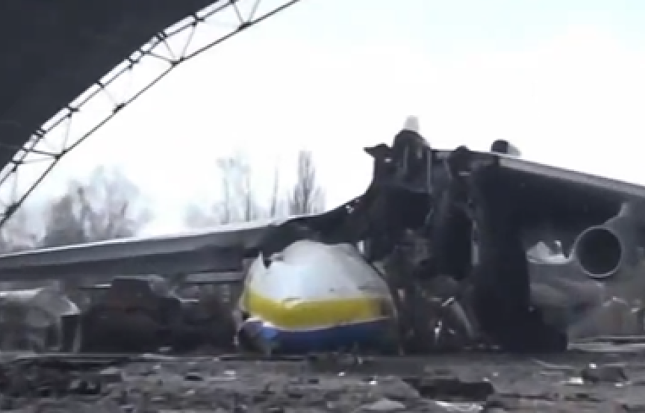 Wojna na Ukrainie. Rosjanie zniszczyli Mriję – "największy samolot świata”