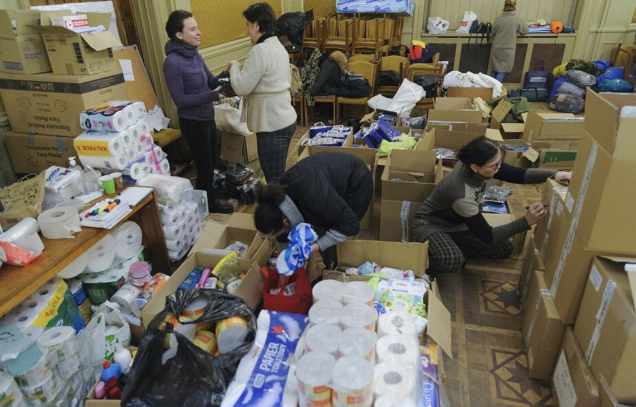 Pomoc dla Ukrainy. PKWP: Transport z pomocą humanitarną dla Lwowa