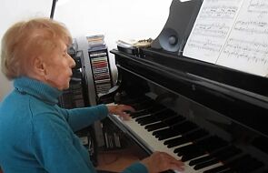Zobacz 107-letnią pianistkę Colette, która gra od ponad wieku