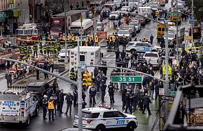 Strzelanina w nowojorskim metrze: wzrosła liczba rannych; podejrzany wciąż na wolności