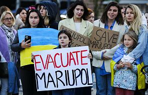 Mariupol. Tylko kilkadziesiąt z 6 tys. osób udało się wywieźć korytarzem humanitarnym