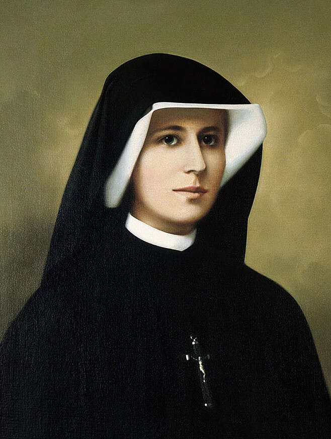 Św. Faustyna Kowalska - www.marian.org, Public domain, via Wikimedia Commons