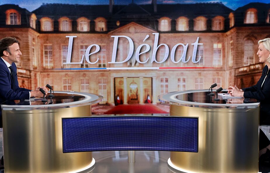II tura wyborów prezydenckich we Francji. Już w niedzielę Macron zmierzy się Le Pen