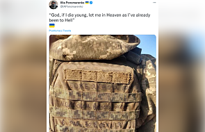 Fotografia, która wzrusza. Ukraiński żołnierz z przesłaniem do Boga