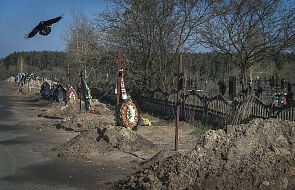 Rosjanie zaminowali cmentarz. Ukraińcy muszą szukać innego miejsca do chowania zmarłych