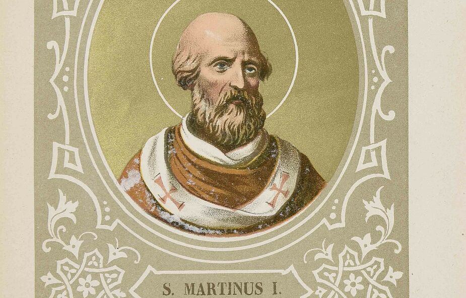 Ostatni papież kanonizowany jako męczennik – św. Marcin I