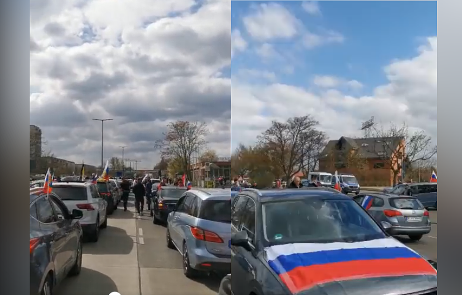 Rosyjskie demonstracje w Berlinie. Ambasador Ukrainy: jak mogliście pozwolić na tę paradę hańby