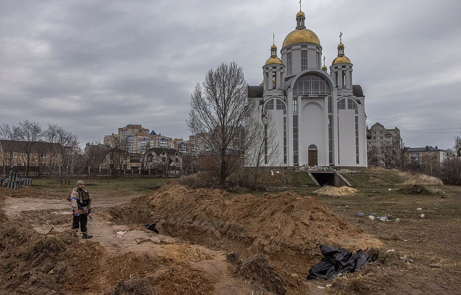 Zwierzchnik prawosławnego Kościoła Ukrainy odwiedził Buczę