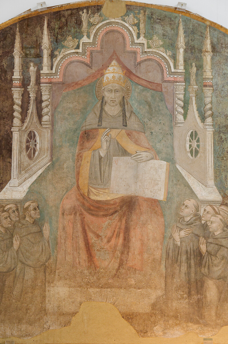 Św. Celestyn V - Niccolò di Tommaso, Public domain, via Wikimedia Commons