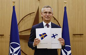 Finlandia i Szwecja złożyły wnioski o dołączenie do NATO. "To historyczny moment"
