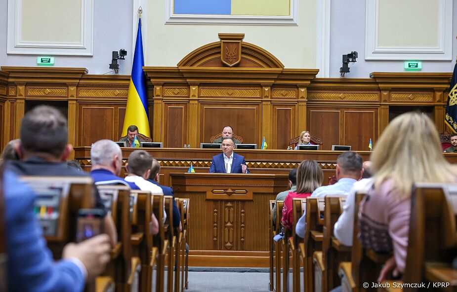 Prezydent Duda w Kijowie: Czas na nowe porozumienie Polski i Ukrainy