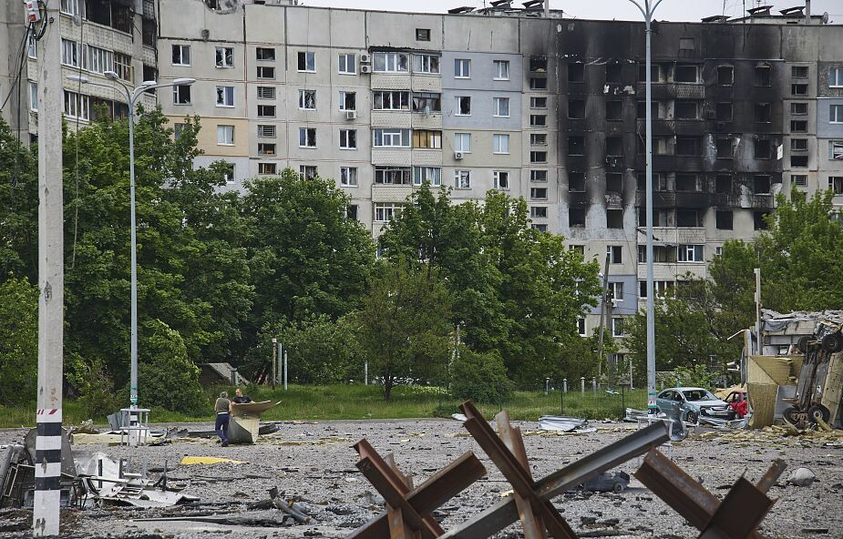 Wojna na Ukrainie. Rosjanie ostrzeliwują Siewierodonieck bez przerwy