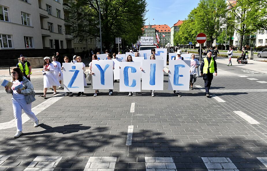 Szczecin. Po dwuletniej przerwie ulicami miasta przeszedł „Marsz dla Życia”