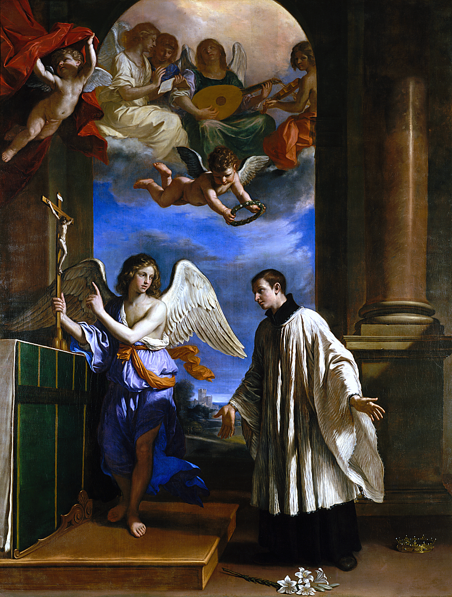 Powołanie św. Alojzego Gonzagi SJ - Guercino, Public domain, via Wikimedia Commons
