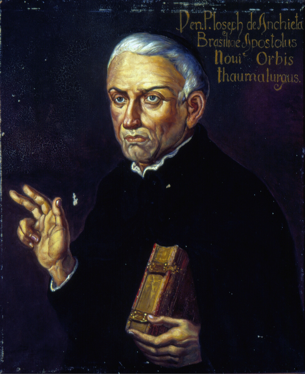 Św. Józef de Anchieta SJ - Oscar Pereira da Silva, Public domain, via Wikimedia Commons