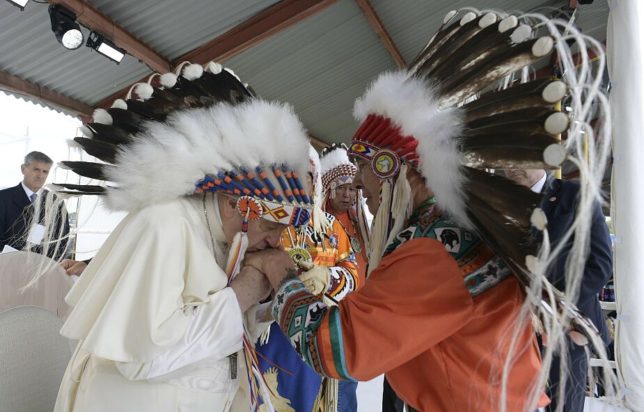 Kanada: reakcje rdzennej ludności na historyczne przeprosiny papieża. "Mądre słowa Ojca Świętego"