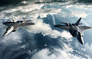 Najnowsze myśliwce bojowe USA F-22 przylecą do Polski