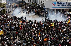 Sri Lanka: ogromne protesty w Kolombo, prezydent uciekł ze swojej rezydencji