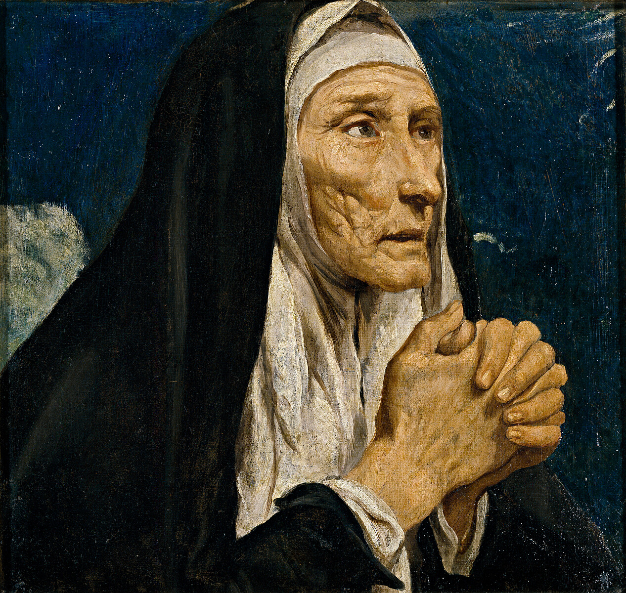 Św. Monika - Luis Tristán, Public domain, via Wikimedia Commons