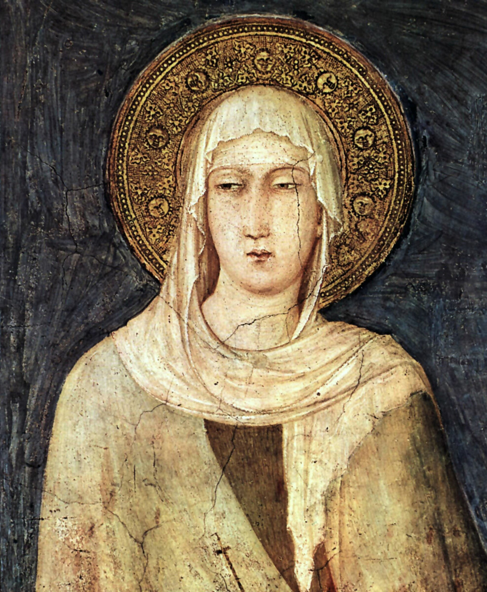 Św. Klara - Simone Martini, Public domain, via Wikimedia Commons