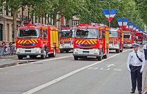Eksplozja w fabryce we Francji: osiem osób rannych, ponad 60 strażaków walczy z pożarem