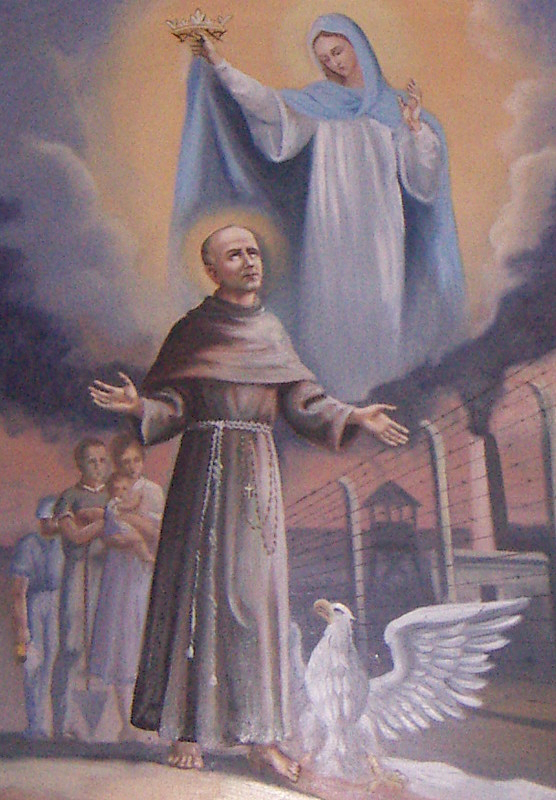 Św. Maksymilian Maria Kolbe - Aw58, CC BY-SA 3.0 PL www.creativecommons.org, via Wikimedia Commons