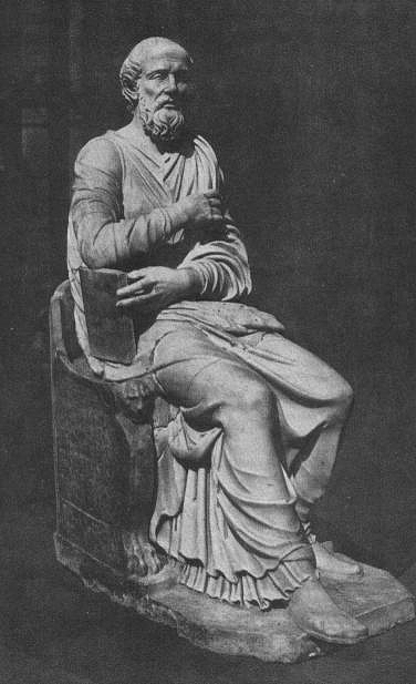 Posąg św. Hipolita - Unknown author, Public domain, via Wikimedia Commons