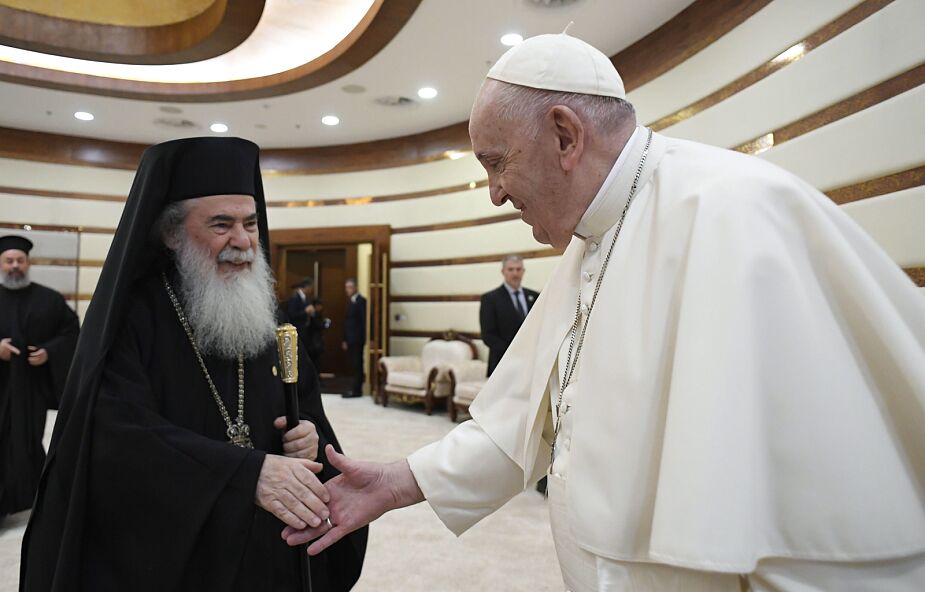 Franciszek spotkał się z metropolitą Antonim, numerem dwa w rosyjskim Kościele Prawosławnym