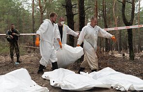 Władze Ukrainy: w Iziumie ekshumowano 59 ciał