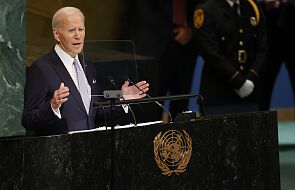 Biden w ONZ: wojna na Ukrainie musi się zakończyć na sprawiedliwych warunkach