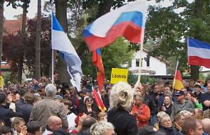 Demonstranci w Niemczech: "Otwórzcie wreszcie Nord Stream 2", "Nasz rząd musi odejść"