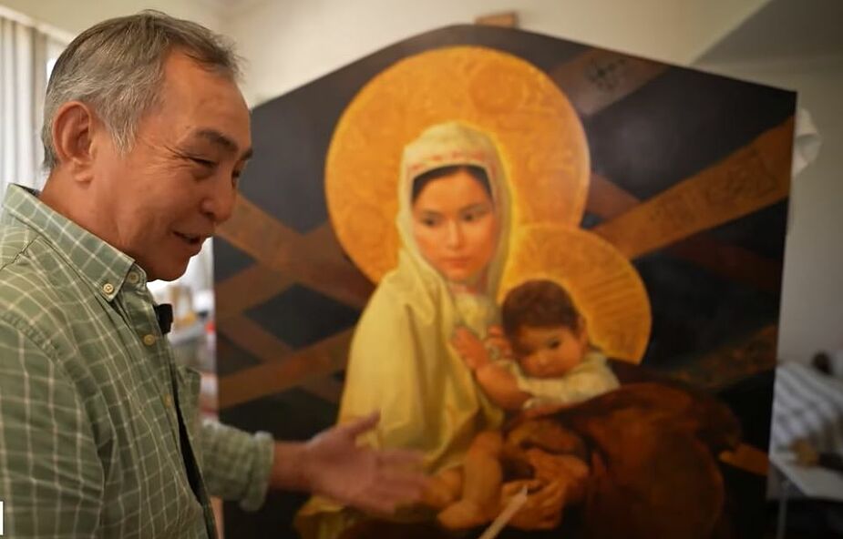 W Kazachstanie powstaje nowy obraz Maryi. Każdy jego detal ma znaczenie