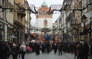 Orszak Trzech Króli dotarł na krakowski Rynek