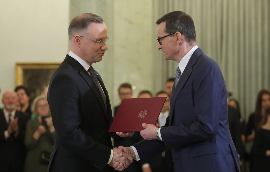 Prezydent Andrzej Duda powołał Mateusza Morawieckiego na Prezesa Rady Ministrów