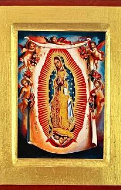 Ikona Matka Boża z Guadalupe mała