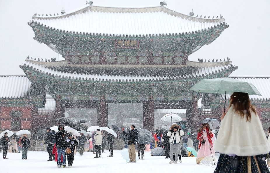 W Seulu największe grudniowe opady śniegu od 40 lat
