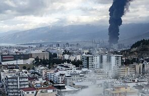 Turecki port w Iskenderun płonie drugi dzień. Tragiczne skutki trzęsienia ziemi