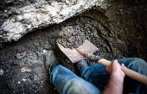 Toruń. Ludzkie kości w miejscu remontu leżały na pryzmie ziemi. "Do szczątków trzeba podejść z szacunkiem"