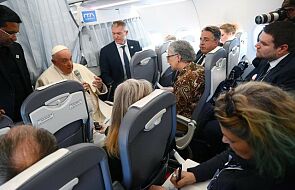 Jesteśmy zainteresowani drogą do pokoju – papież Franciszek do dziennikarzy