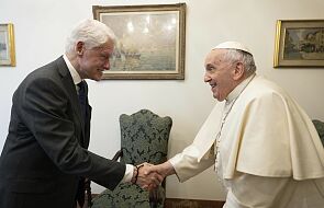 Papież spotkał się w cztery oczy z Billem Clintonem. Wiadomo, co było tematem rozmowy