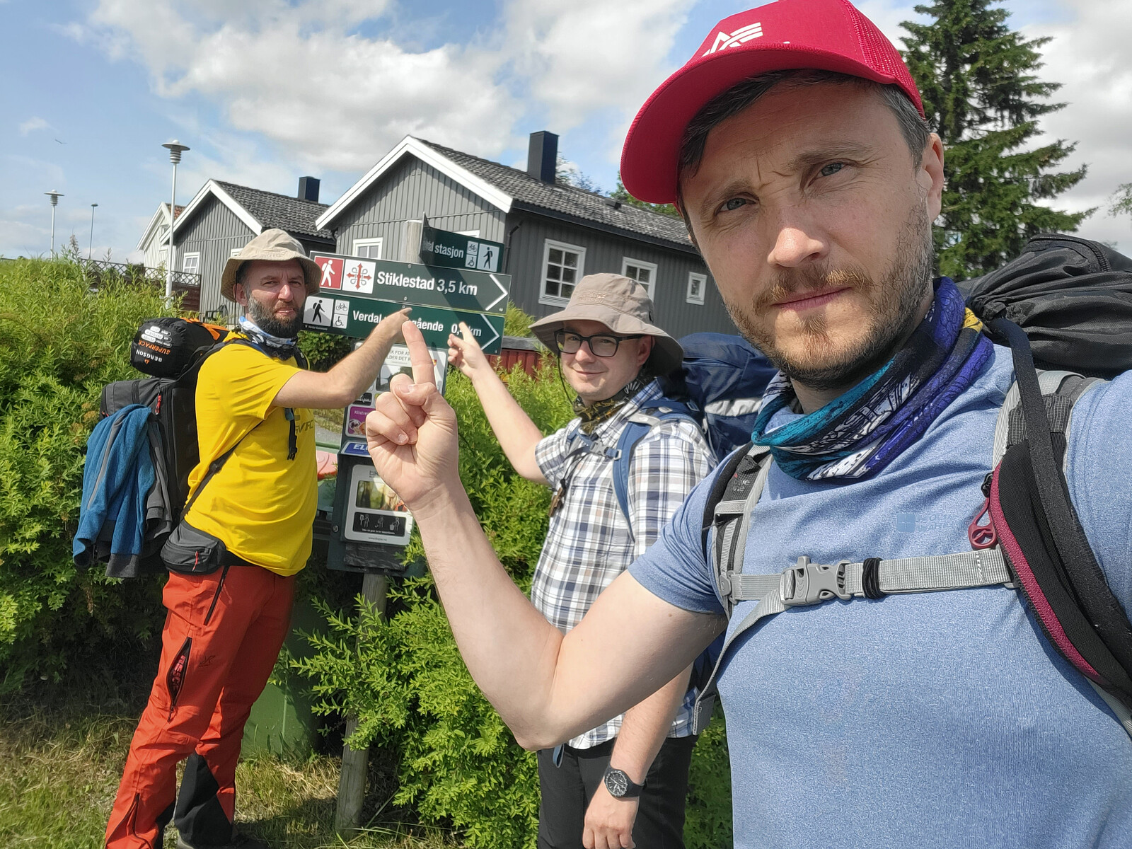 Polske prester valfartet på vei til Peter.  Olaf i Norge.  «Det er vanskelig å møte folk der»