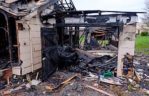Łódzkie: Pożar domu jednorodzinnego. Nie żyje 60-letni mężczyzna
