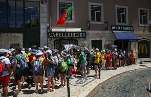 ŚDM w Lizbonie: Olbrzymie kolejki do restauracji i kościołów. Pielgrzymi skarżą się na trudności